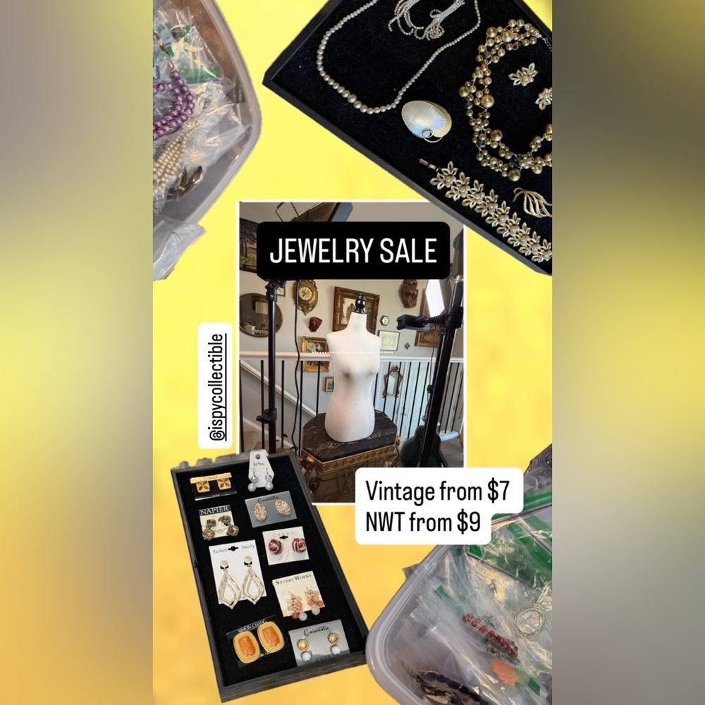 LIKE for✨ LIVE SHOW: Vintage Jewelry Pull! First Dibs & Epic Deals! ✨ Run 2